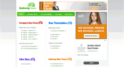 Desktop Screenshot of galwaybus.com